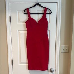 Diane Von Furstenberg Red Benny Dress